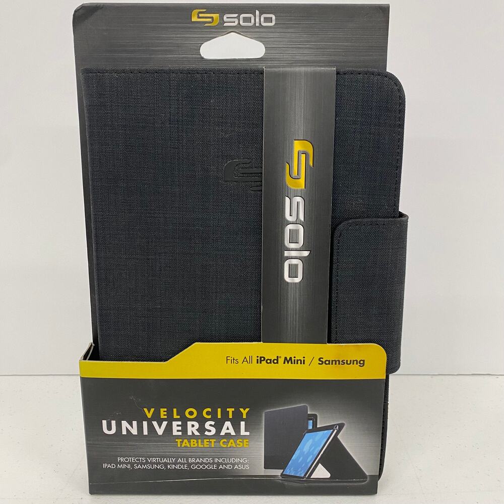 *NEW* SOLO Velocity UNIVERSAL Tablet Case Fits Most 5.5-8.5"